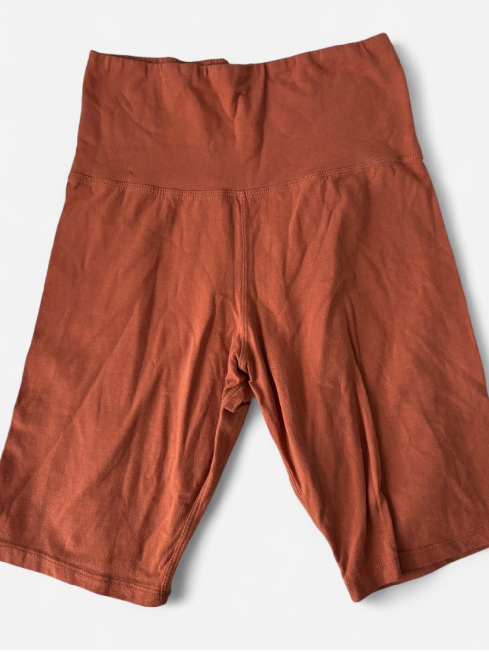 Gymboree Men's Rust-Colored Athletic Biker Shorts